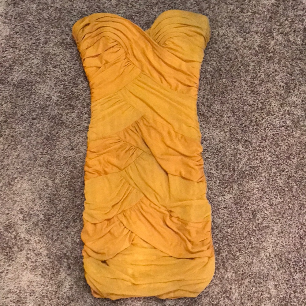 Bebe strapless dress